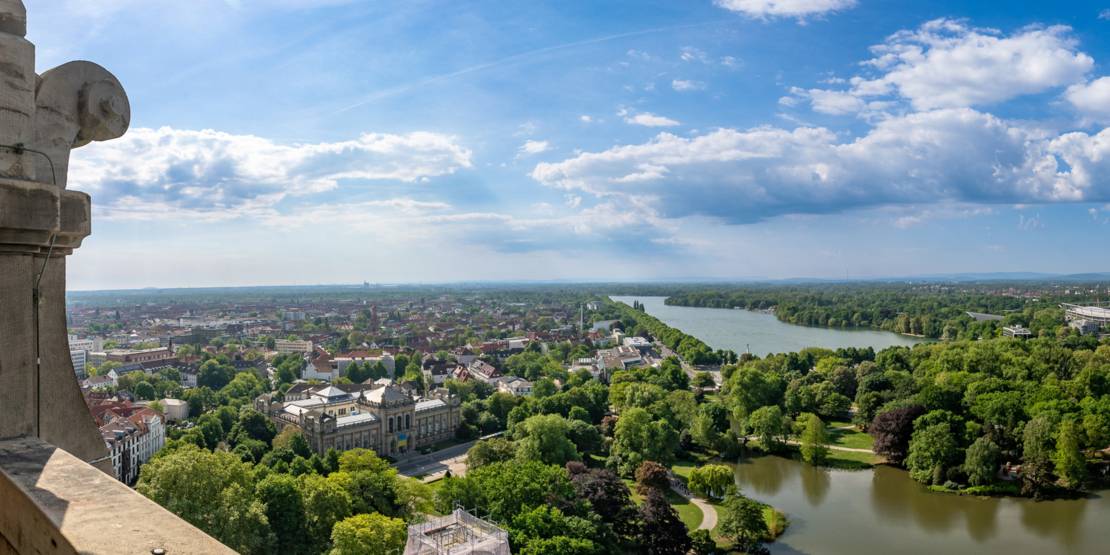 Ausblick von der Rathauskuppel