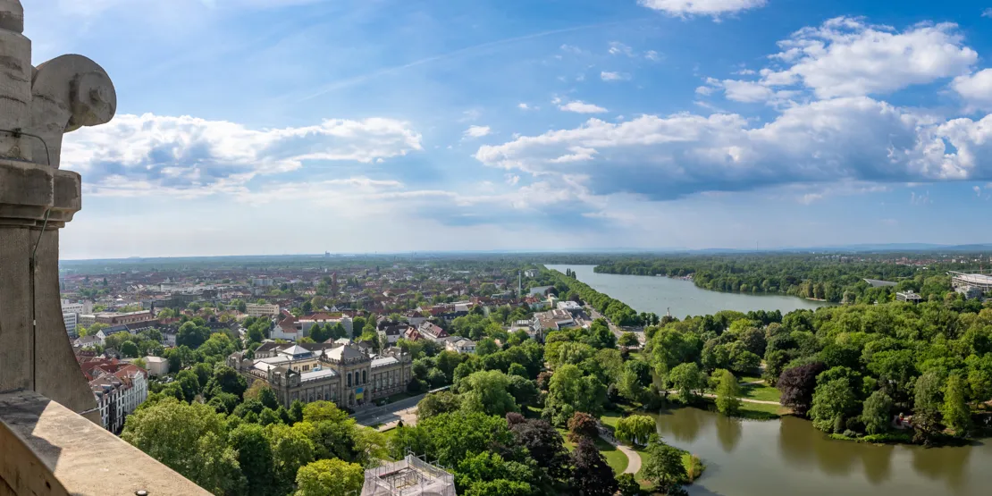Ausblick von der Rathauskuppel