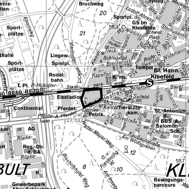 B-Plan Nr. 1940 Übersichtsplan