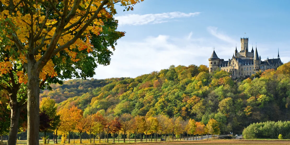 Schloss Marienburg Herbst