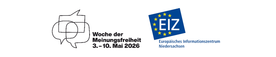 Logo EIZ + Woche der Meinungsfreiheit