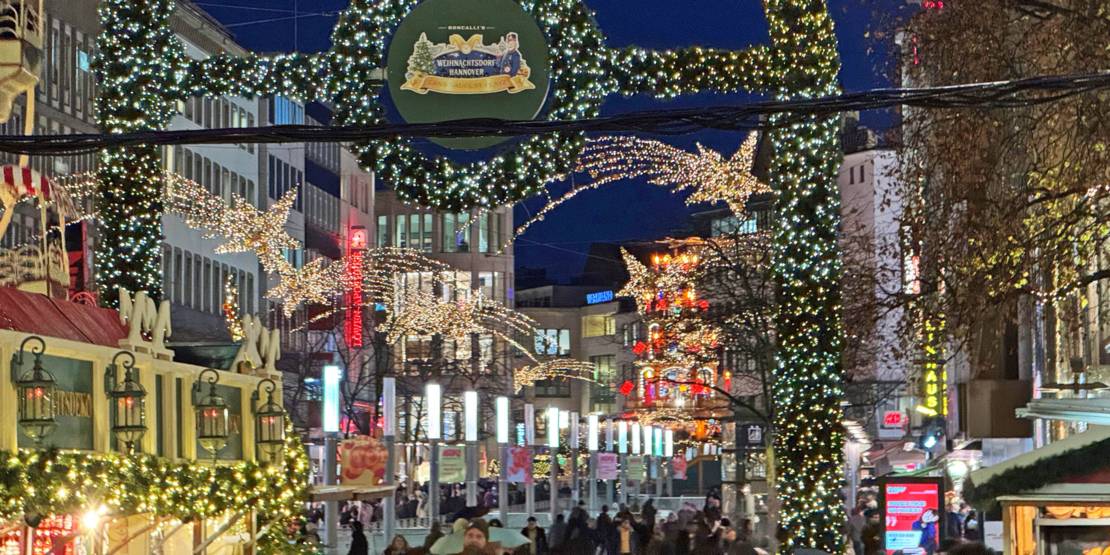 Blick vom Hauptbahnhof Richtung Kröpcke