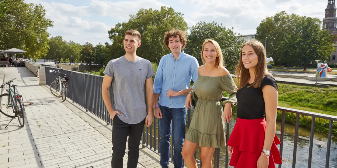 Gruppe am Hohen Ufer