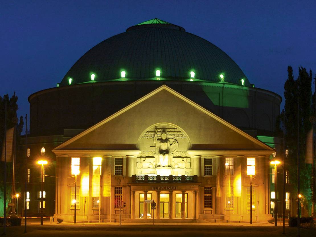 Kuppelsaal und HCC | Spielstätten 2022 & Anfahrt | Tickets, Anfahrt und