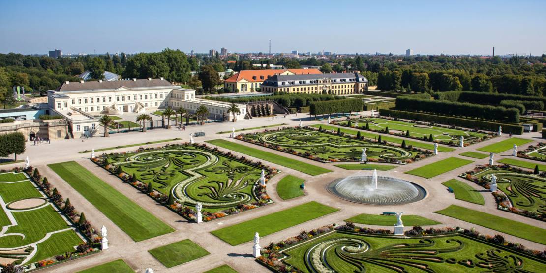 Großer Garten / Schloss Herrenhausen Herrenhausen Panorama