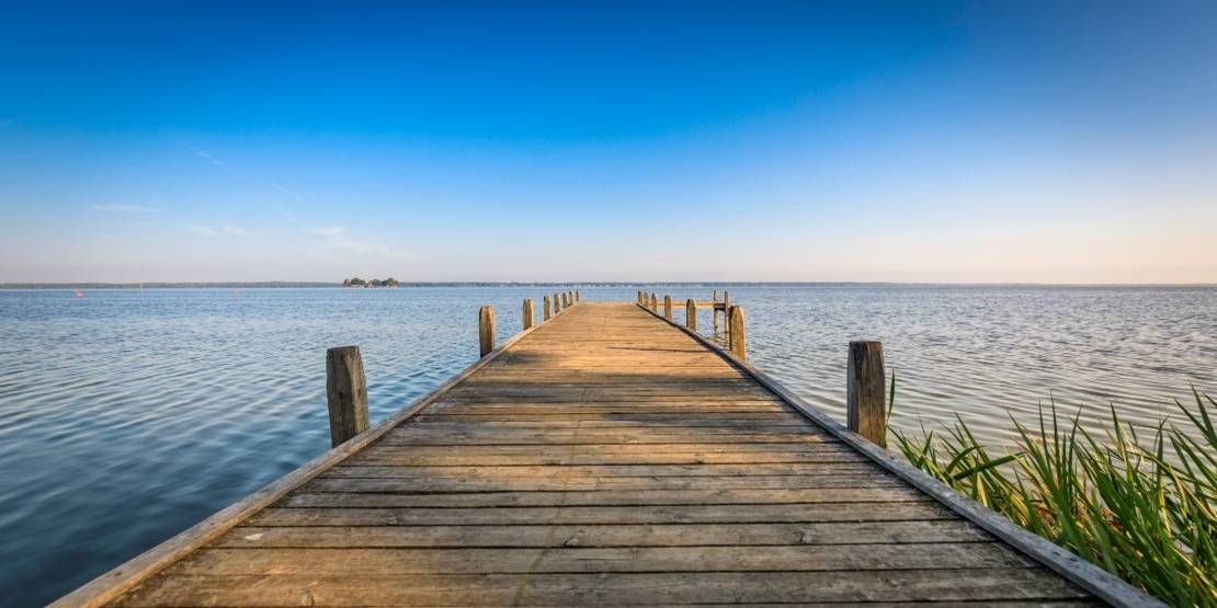 Steg ins Steinhuder Meer 