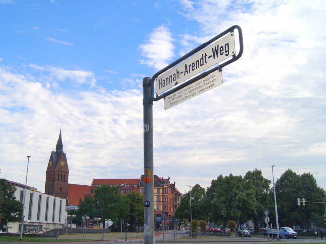 Hannah Arendt in Hannover HANNAH ARENDT TAGE Initiative