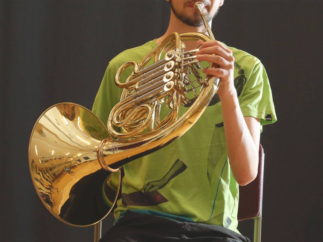 Horn (Waldhorn) Instrumente & Gesang Unterricht Musikschule der