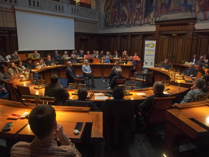 Townhall-Gespräch im Neuen Rathaus, Hannover