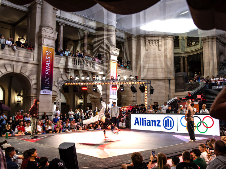 Deutschlands Stars der Breaking-Szene "im" Neuen Rathaus