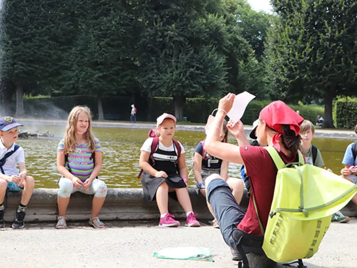 Bilder von unterschiedlichen Aktionen im Rahmen der Feriencard 2022 in Hannover.