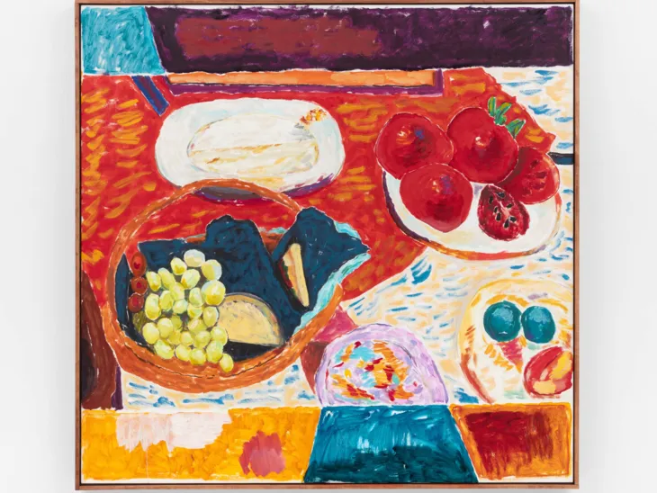 Richard Hawkins, Fruits with a Finished Plate of Fish