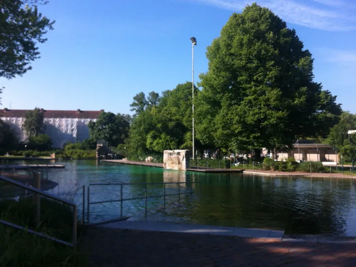 Das Naturbad Hainholz im Sommer