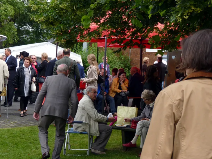 Auf dem Fest 50 Jahre Heilige Engel.