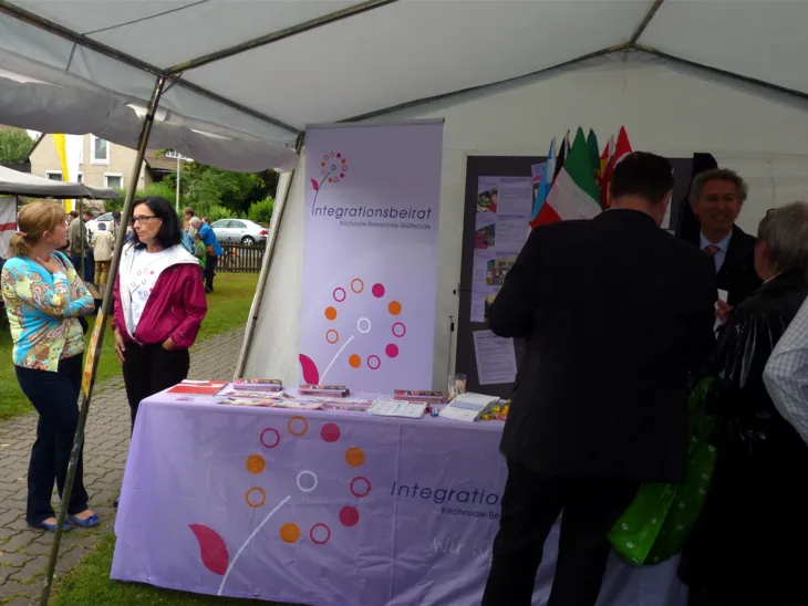 Stand des Integrationsbeirats Kirchrode-Bemerode-Wülferode.
