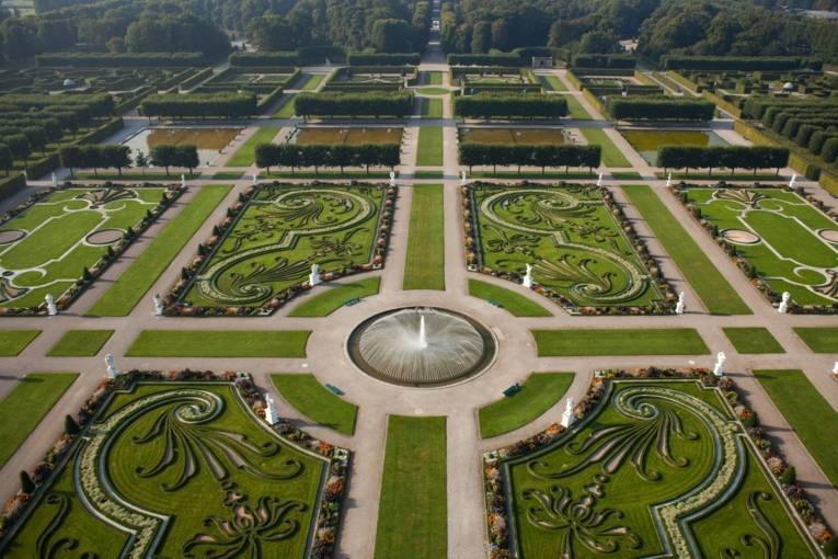 Luftansicht Gro&szlig;er Garten