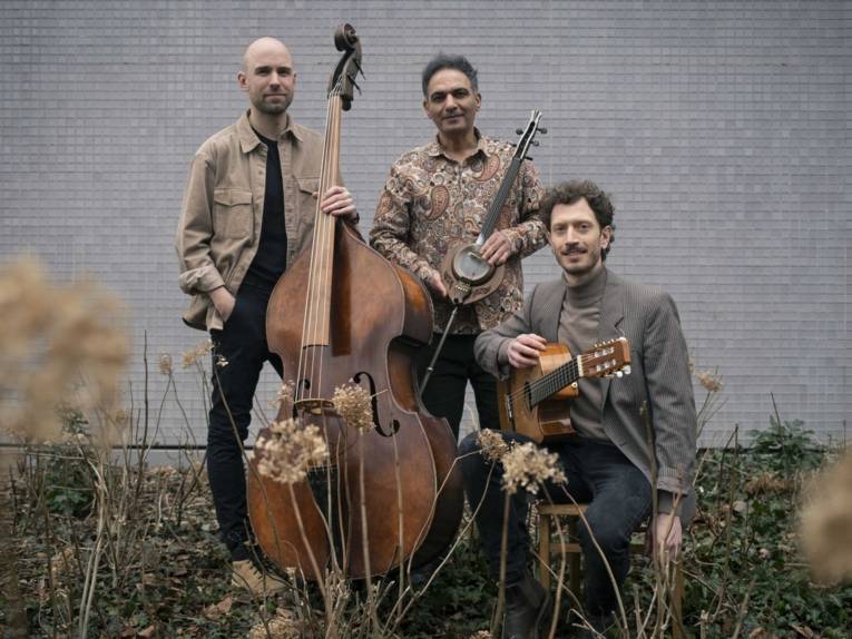 De Musiker der Band Trio Talan