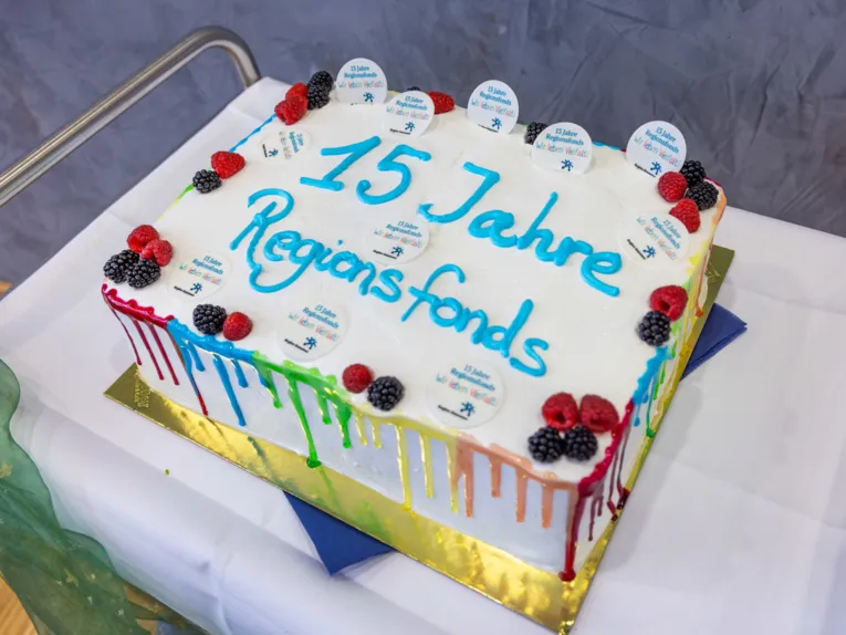 Eine bunte Torte