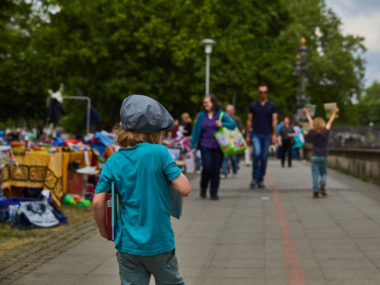 Kinderflohmarkt in der Altstadt