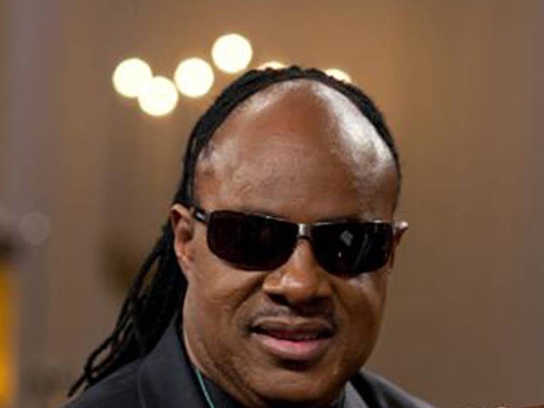 Der Sänger Stevie Wonder