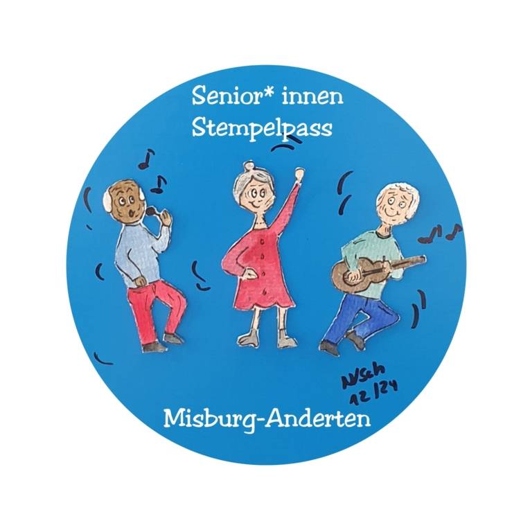 Das Logo des Seniorinnen Stempelpass