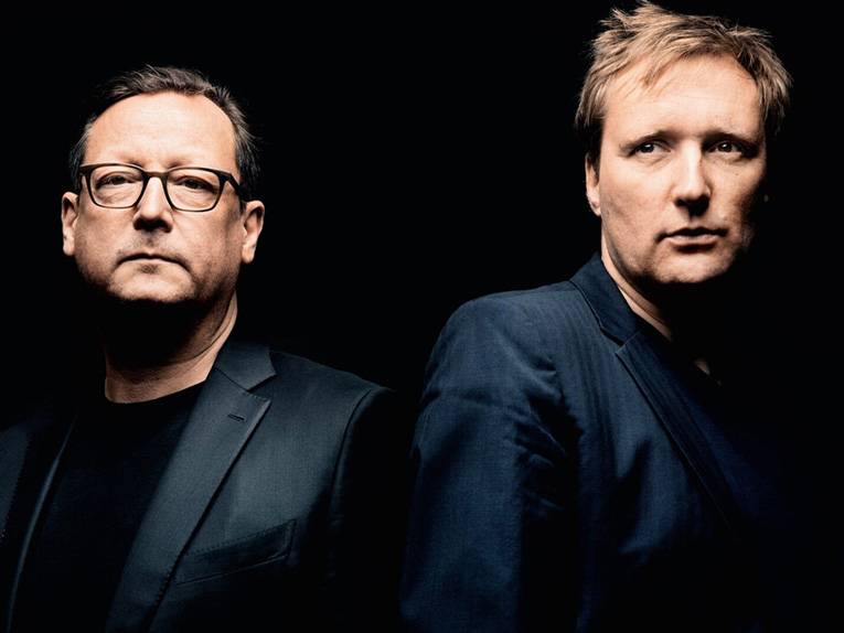 Der Schauspieler Matthias Brandt und der Pianist Jens Thomas