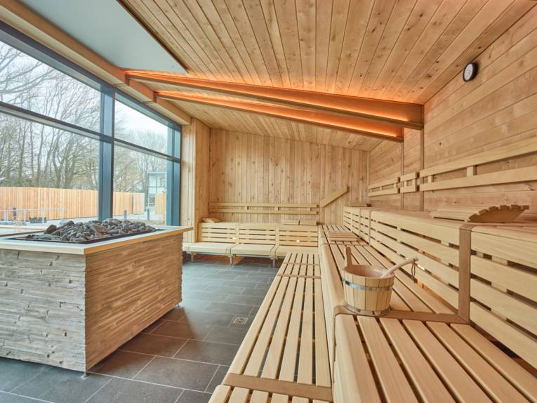 Misburger Bad Innen:Sauna