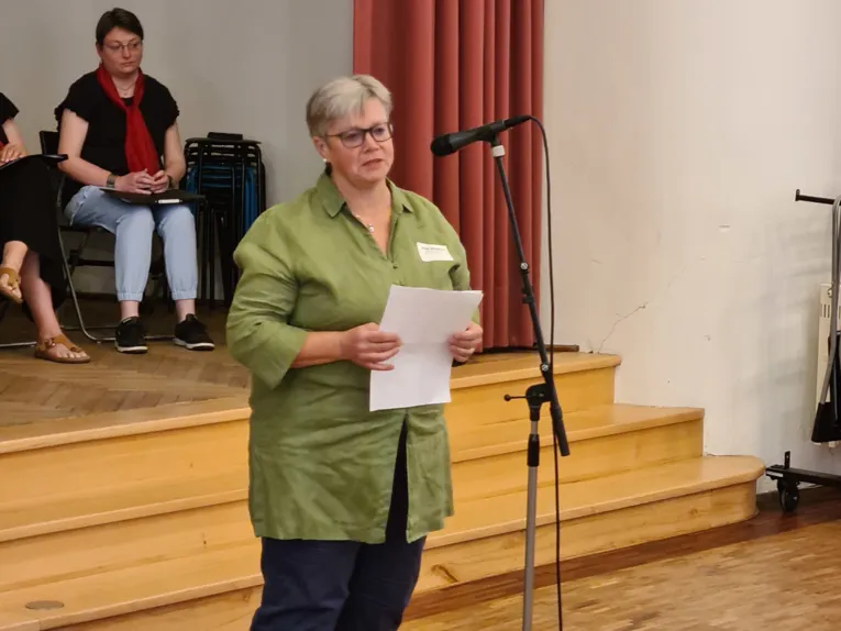 Bericht aus dem Integrationsbeirat Irene Wegener.