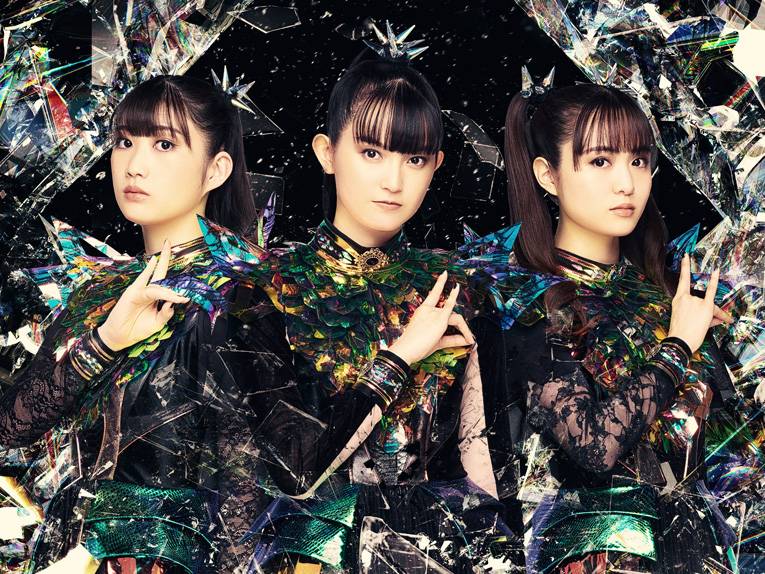 Die drei weiblichen Mitglieder der Band Babymetal