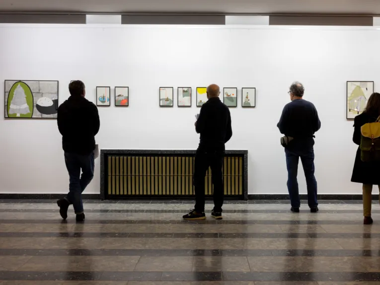 Ausstellungser&ouml;ffnung im Schauplatz f&uuml;r Kunst