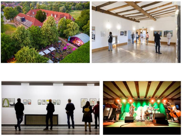 Collage aus Veranstaltungsfotos