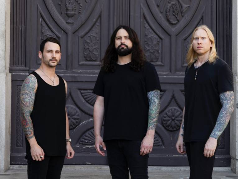 Die drei Musiker der Band.