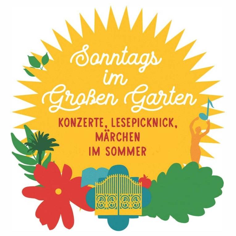 Logo für die Veranstaltungen im Großen Garten am Sonntag