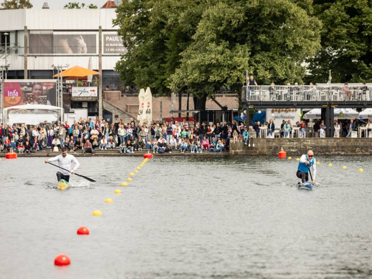 Rudern auf dem Maschsee