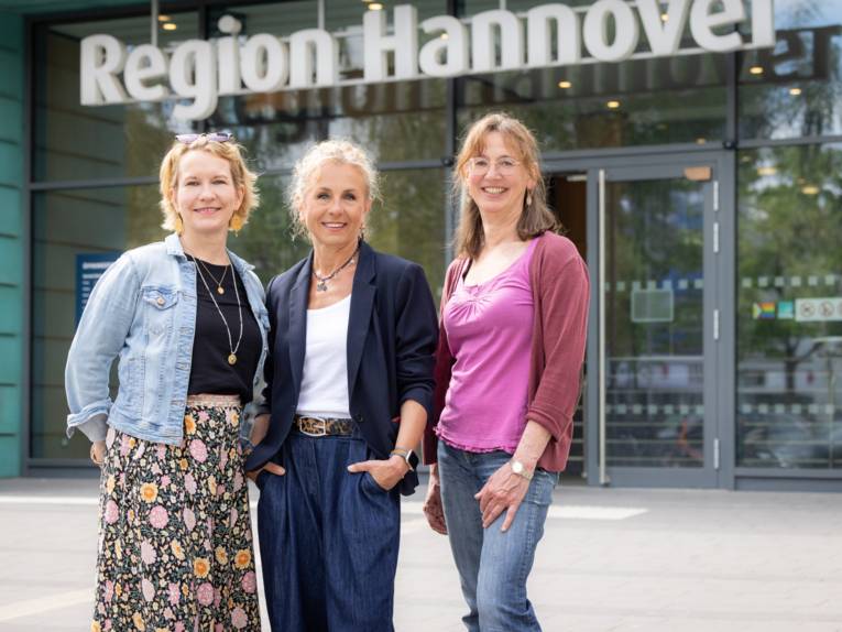 Teamcollage des Bildungsbüro der Region Hannover