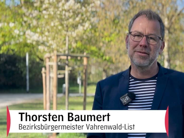 Bezirksbürgermeister Thorsten Baumert stellt den Stadtbezirk Vahrenwald-List vor
