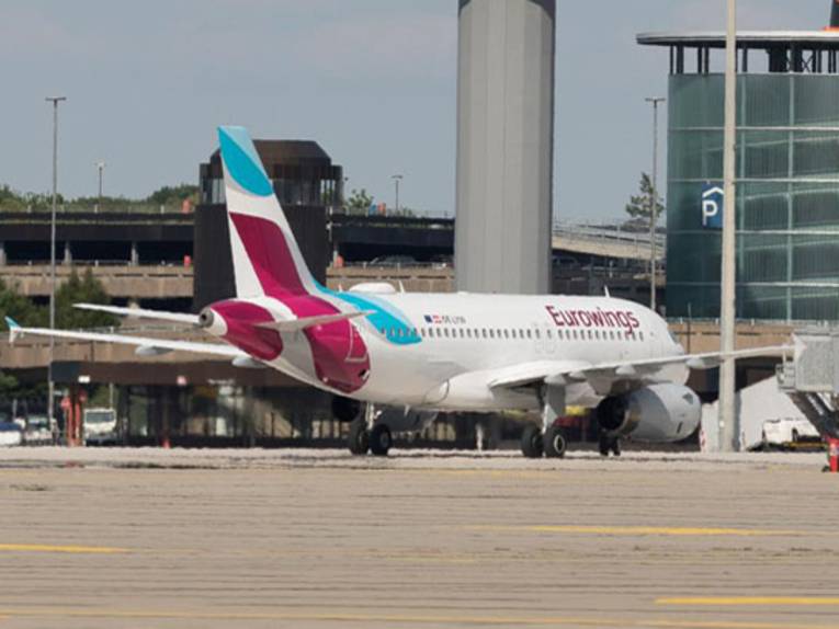 Passagierflugzeug von Eurowings
