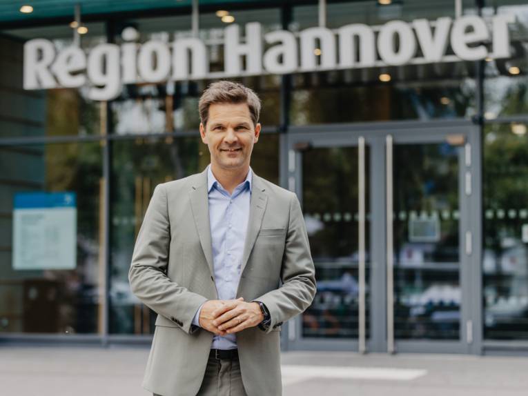 Regionspr&auml;sident Steffen Krach