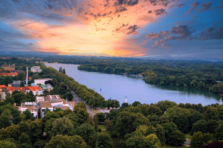 Der Maschsee in Hannover