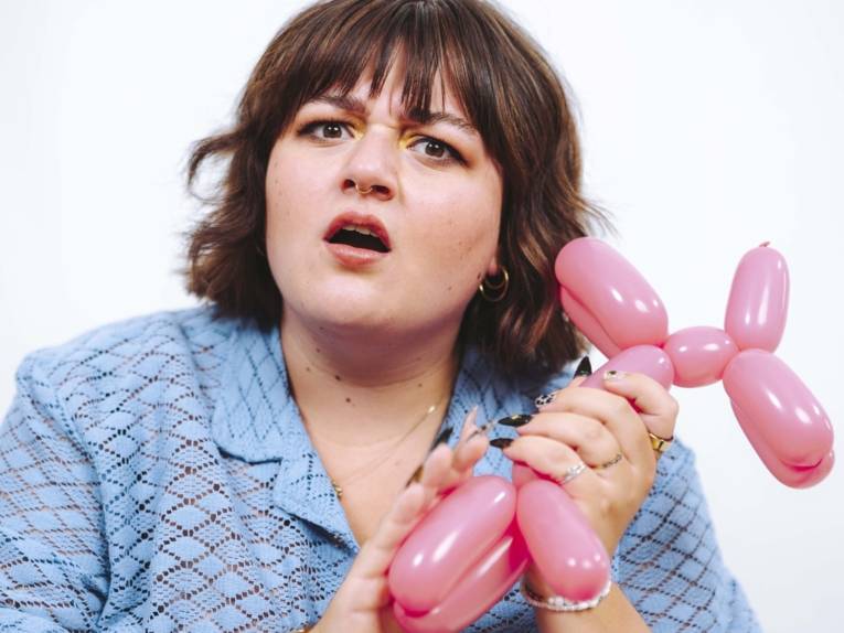Die Kabarettistin Teresa Reichl
