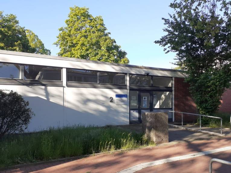 Eingang zur Beratungsstelle Kurze-Kamp-Straße