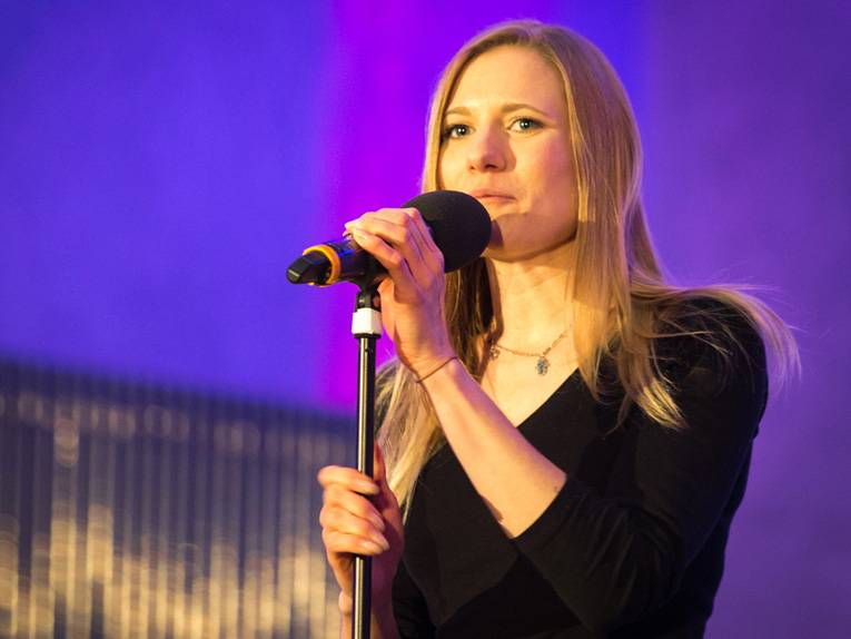 Die Poetry-Slammerin Tanja Schwarz