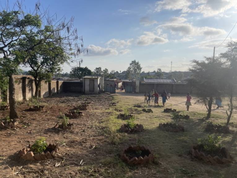 Pflanzfläche der Nyambadwe Primary School