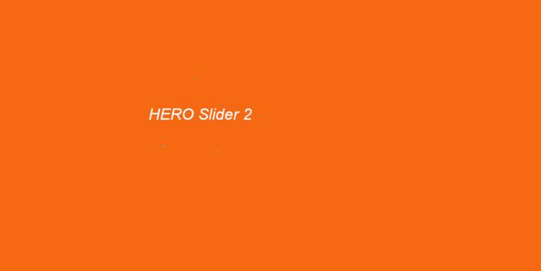 Hero Silder - Test 003