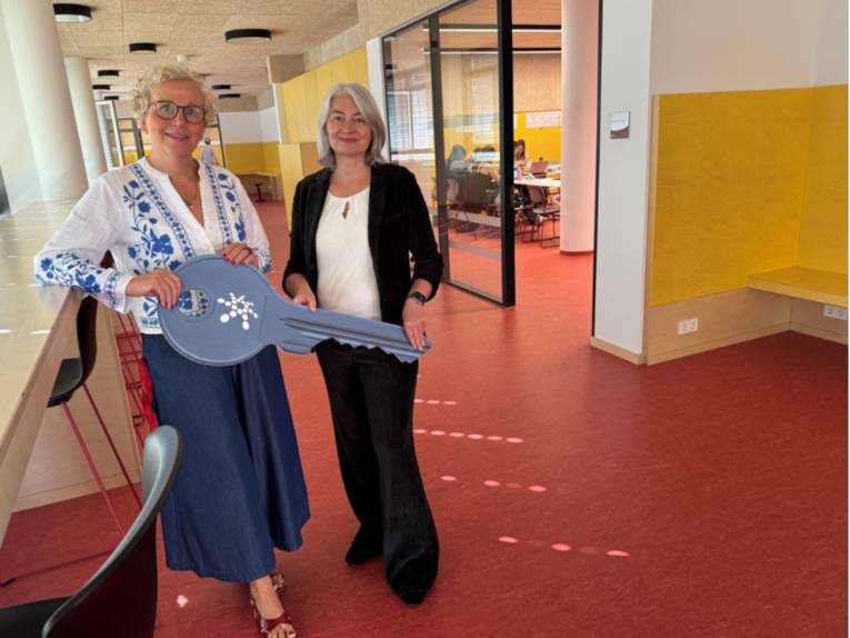 Einweihung des neuen Standortes der Alice-Salomon-Schule an der Freundallee.