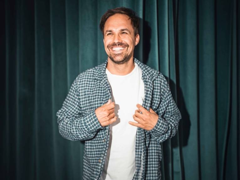 Der Kabarettist Lukas Wandke