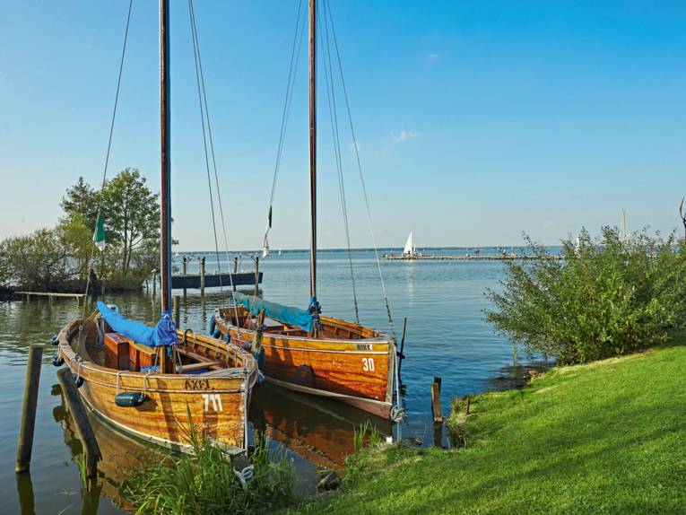 Boote am Steinhuder Meer