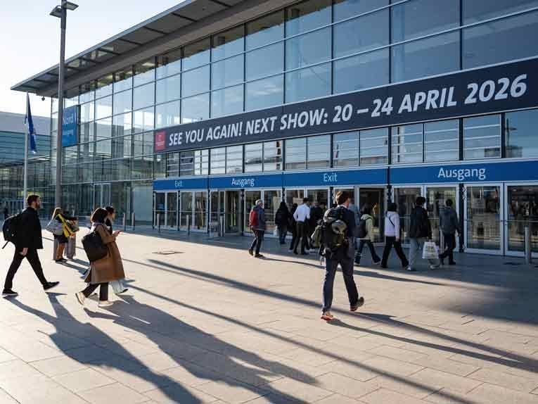 Ausgang auf dem Messegel&auml;nde in Hannover