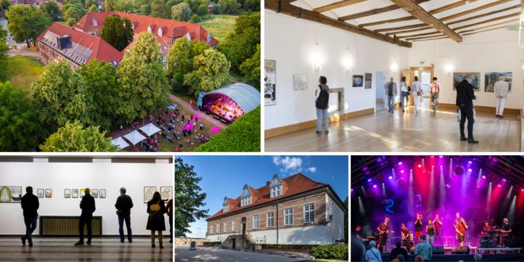 Collage aus Veranstaltungsfotos