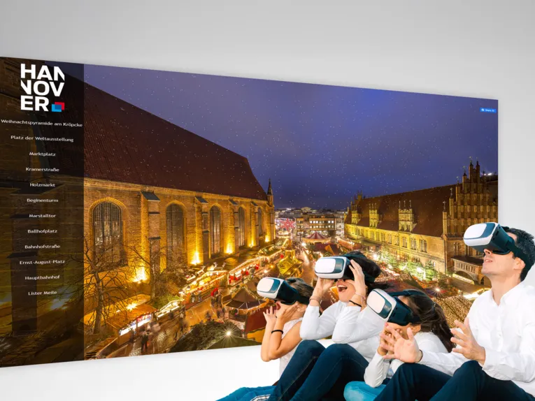 Familie Hero Weihnachtsmarkt 360°